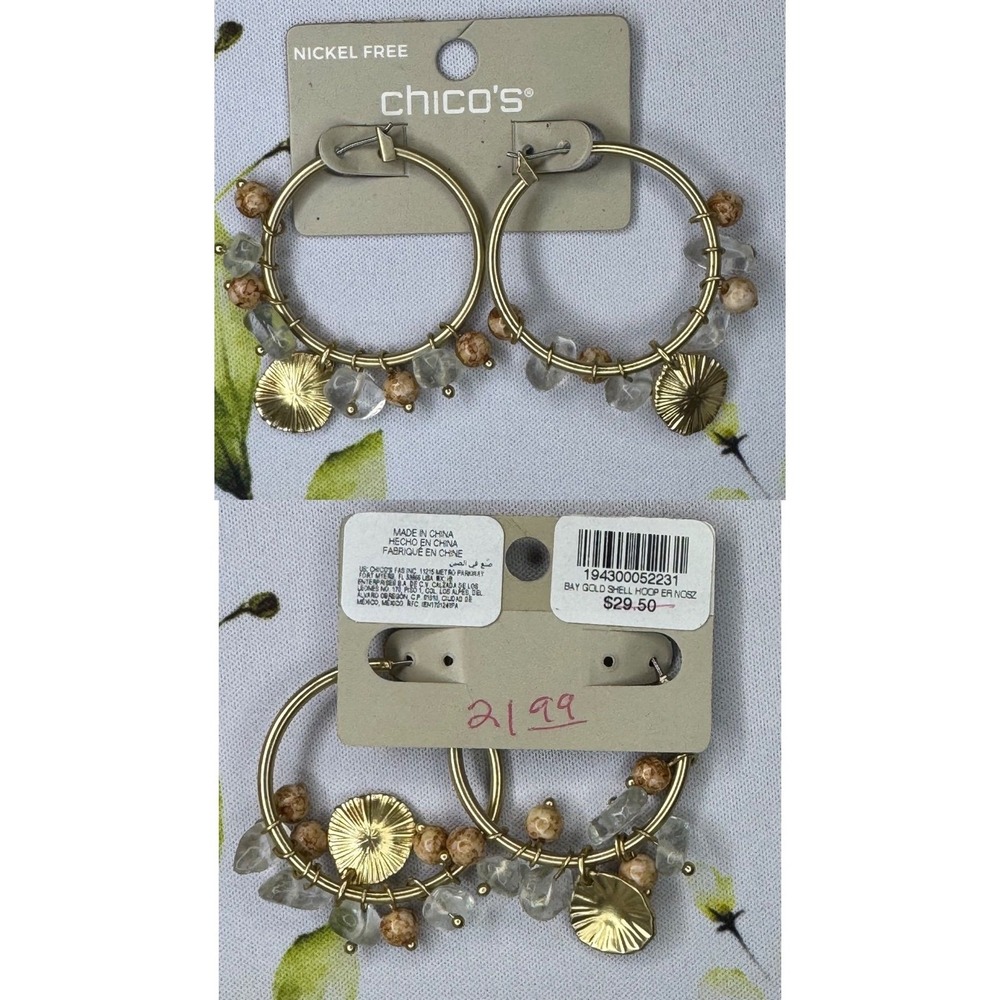 Chico new women's boho earrings